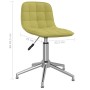 Swivel dining chairs 2 units green fabric by vidaXL, dining chairs - Ref: Foro24-334056, Price: 78,99 €, Discount: %