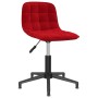 Red Wine Velvet Swivel Dining Chair by vidaXL, dining chairs - Ref: Foro24-334070, Price: 60,99 €, Discount: %