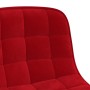 Red Wine Velvet Swivel Dining Chair by vidaXL, dining chairs - Ref: Foro24-334070, Price: 60,99 €, Discount: %