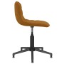 Swivel dining chairs 2 units brown velvet by vidaXL, dining chairs - Ref: Foro24-334073, Price: 88,99 €, Discount: %