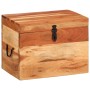 Caja de almacenaje madera maciza de acacia 39x28x31 cm de vidaXL, Baúles de almacenamiento - Ref: Foro24-338482, Precio: 72,3...