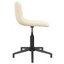 Swivel dining chairs 2 pcs cream velvet by vidaXL, dining chairs - Ref: Foro24-334074, Price: 77,99 €, Discount: %