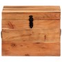 Caja de almacenaje madera maciza de acacia 39x28x31 cm de vidaXL, Baúles de almacenamiento - Ref: Foro24-338482, Precio: 72,3...