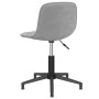 2pcs Light Gray Velvet Swivel Dining Chairs by vidaXL, dining chairs - Ref: Foro24-334075, Price: 88,99 €, Discount: %