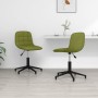 Swivel dining chairs 2 units light green velvet by vidaXL, dining chairs - Ref: Foro24-334077, Price: 90,31 €, Discount: %