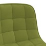 Swivel dining chairs 2 units light green velvet by vidaXL, dining chairs - Ref: Foro24-334077, Price: 90,31 €, Discount: %