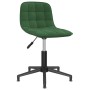 Swivel dining chairs 2 units dark green velvet by vidaXL, dining chairs - Ref: Foro24-334078, Price: 88,99 €, Discount: %