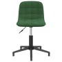 Swivel dining chairs 2 units dark green velvet by vidaXL, dining chairs - Ref: Foro24-334078, Price: 88,99 €, Discount: %