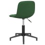 Swivel dining chairs 2 units dark green velvet by vidaXL, dining chairs - Ref: Foro24-334078, Price: 88,99 €, Discount: %