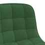 Swivel dining chairs 2 units dark green velvet by vidaXL, dining chairs - Ref: Foro24-334078, Price: 88,99 €, Discount: %