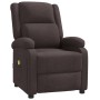 Dark brown fabric massage chair by vidaXL, Electric massage chairs - Ref: Foro24-342431, Price: 254,87 €, Discount: %