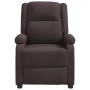 Dark brown fabric massage chair by vidaXL, Electric massage chairs - Ref: Foro24-342431, Price: 254,87 €, Discount: %