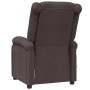 Dark brown fabric massage chair by vidaXL, Electric massage chairs - Ref: Foro24-342431, Price: 254,87 €, Discount: %