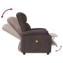 Dark brown fabric massage chair by vidaXL, Electric massage chairs - Ref: Foro24-342431, Price: 254,87 €, Discount: %