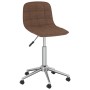 Brown fabric swivel dining chair by vidaXL, dining chairs - Ref: Foro24-334086, Price: 56,02 €, Discount: %