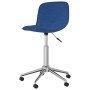 Blue fabric swivel dining chair by vidaXL, dining chairs - Ref: Foro24-334087, Price: 57,02 €, Discount: %