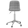 Swivel dining chairs 2 pcs light gray fabric by vidaXL, dining chairs - Ref: Foro24-334093, Price: 74,95 €, Discount: %