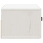 White wall bedside table 40x29.5x22 cm by vidaXL, Lockers and storage cabinets - Ref: Foro24-820988, Price: 35,44 €, Discount: %