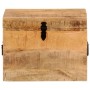 Solid mango wood storage box 39x28x31 cm by vidaXL, Storage trunks - Ref: Foro24-338483, Price: 80,69 €, Discount: %