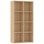 Oak plywood shelving/sideboard 66x30x97.8 cm by vidaXL, Bookcases and shelves - Ref: Foro24-800156, Price: 82,35 €, Discount: %