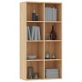 Oak plywood shelving/sideboard 66x30x97.8 cm by vidaXL, Bookcases and shelves - Ref: Foro24-800156, Price: 82,35 €, Discount: %