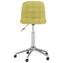 Swivel dining chairs 2 units green fabric by vidaXL, dining chairs - Ref: Foro24-334098, Price: 69,21 €, Discount: %