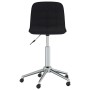 Swivel dining chairs 2 units black fabric by vidaXL, dining chairs - Ref: Foro24-334099, Price: 78,59 €, Discount: %