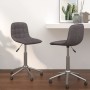 Swivel dining chairs 2 units taupe gray fabric by vidaXL, dining chairs - Ref: Foro24-334102, Price: 78,99 €, Discount: %