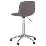 Swivel dining chairs 2 units taupe gray fabric by vidaXL, dining chairs - Ref: Foro24-334102, Price: 78,99 €, Discount: %