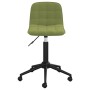 Light Green Velvet Swivel Dining Chair by vidaXL, dining chairs - Ref: Foro24-334108, Price: 58,77 €, Discount: %