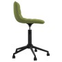 Light Green Velvet Swivel Dining Chair by vidaXL, dining chairs - Ref: Foro24-334108, Price: 58,77 €, Discount: %