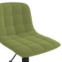 Light Green Velvet Swivel Dining Chair by vidaXL, dining chairs - Ref: Foro24-334108, Price: 58,77 €, Discount: %