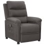 Sillón reclinable eléctrico de tela gris oscuro de vidaXL, Sillones - Ref: Foro24-3098964, Precio: 238,99 €, Descuento: %