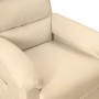 Sillón reclinable eléctrico de tela crema de vidaXL, Sillones - Ref: Foro24-3098972, Precio: 237,79 €, Descuento: %