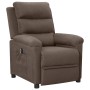 Sillón reclinable eléctrico tela gris taupé de vidaXL, Sillones - Ref: Foro24-3098971, Precio: 247,99 €, Descuento: %