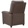 Sillón reclinable eléctrico tela gris taupé de vidaXL, Sillones - Ref: Foro24-3098971, Precio: 247,99 €, Descuento: %