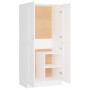 Weißer Sperrholzschrank 82,5 x 51,5 x 180 cm von vidaXL, Kleiderschränke - Ref: Foro24-803434, Preis: 163,85 €, Rabatt: %