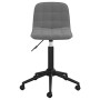 Swivel dining chairs 2 units dark gray velvet by vidaXL, dining chairs - Ref: Foro24-334118, Price: 73,99 €, Discount: %