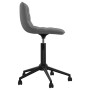 Swivel dining chairs 2 units dark gray velvet by vidaXL, dining chairs - Ref: Foro24-334118, Price: 73,99 €, Discount: %