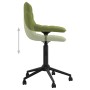 Swivel dining chairs 2 units in light green velvet by vidaXL, dining chairs - Ref: Foro24-334119, Price: 73,65 €, Discount: %