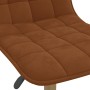 Swivel dining chairs 2 units brown velvet by vidaXL, dining chairs - Ref: Foro24-334137, Price: 79,78 €, Discount: %