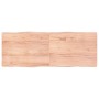 Tischplatte aus behandeltem Holz mit naturbrauner Kante, 160 x 60 x (2–4) cm von vidaXL, Tischplatten - Ref: Foro24-363972, P...