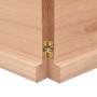 Tischplatte aus behandeltem Holz mit naturbrauner Kante, 160 x 50 x (2–4) cm von vidaXL, Tischplatten - Ref: Foro24-363970, P...