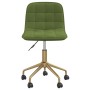 Swivel dining chairs 2 units light green velvet by vidaXL, dining chairs - Ref: Foro24-334141, Price: 89,94 €, Discount: %