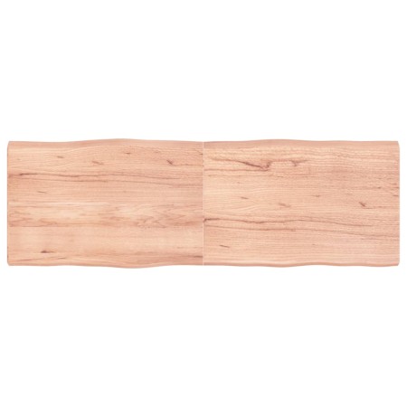 Tablero mesa madera tratada borde natural marrón 180x60x(2-6)cm de vidaXL, Tableros para mesas - Ref: Foro24-363979, Precio: ...