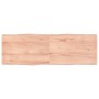 Tischplatte aus behandeltem Holz mit naturbrauner Kante, 180 x 60 x (2–6) cm von vidaXL, Tischplatten - Ref: Foro24-363979, P...