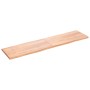 Tablero mesa madera tratada borde natural marrón 200x50x(2-4)cm de vidaXL, Tableros para mesas - Ref: Foro24-363982, Precio: ...