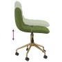 Swivel dining chairs 2 units light green velvet by vidaXL, dining chairs - Ref: Foro24-334141, Price: 89,94 €, Discount: %