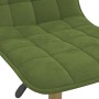 Swivel dining chairs 2 units light green velvet by vidaXL, dining chairs - Ref: Foro24-334141, Price: 89,94 €, Discount: %