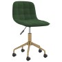 Swivel dining chairs 2 units dark green velvet by vidaXL, dining chairs - Ref: Foro24-334142, Price: 86,50 €, Discount: %